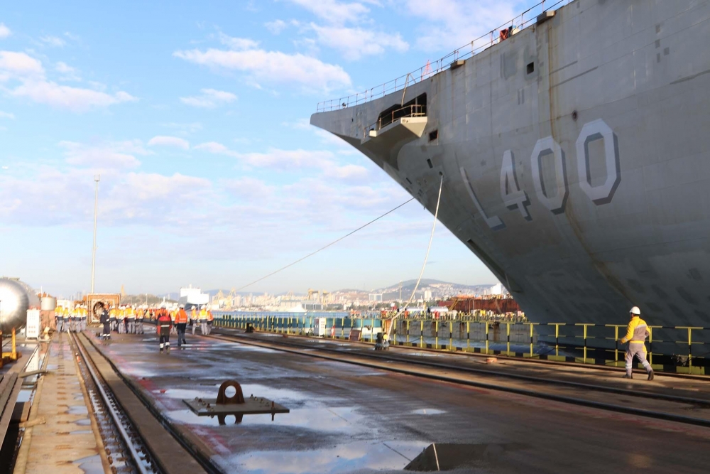 Türkiye'nin ilk uçak gemisi: TCG ANADOLU galerisi resim 15