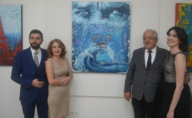 Ressam Ayşen Can'ın ‘Sır-lı Seyir’ Sergisi açıldı galerisi resim 10