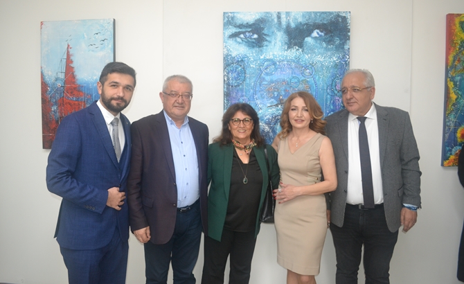 Ressam Ayşen Can'ın ‘Sır-lı Seyir’ Sergisi açıldı galerisi resim 39