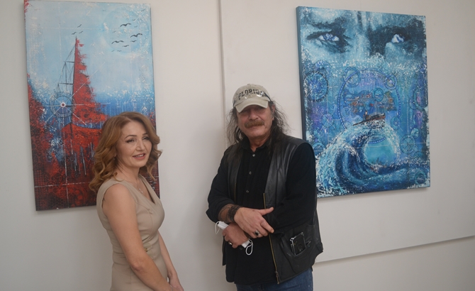 Ressam Ayşen Can'ın ‘Sır-lı Seyir’ Sergisi açıldı galerisi resim 7