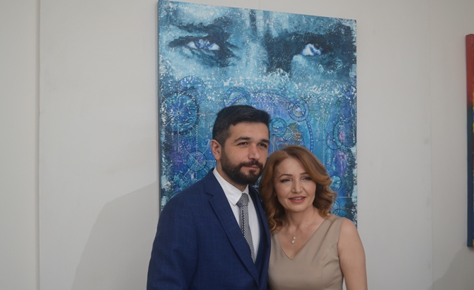 Ressam Ayşen Can'ın ‘Sır-lı Seyir’ Sergisi açıldı galerisi resim 8