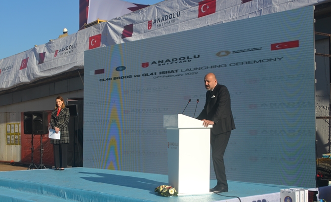 Anadolu Tersanesi, Çıkarma Gemileri'ni suya indirdi galerisi resim 18