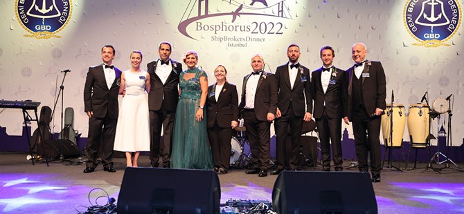 5. Bosphorus Ship Brokers Dinner, İstanbul’da yapıldı