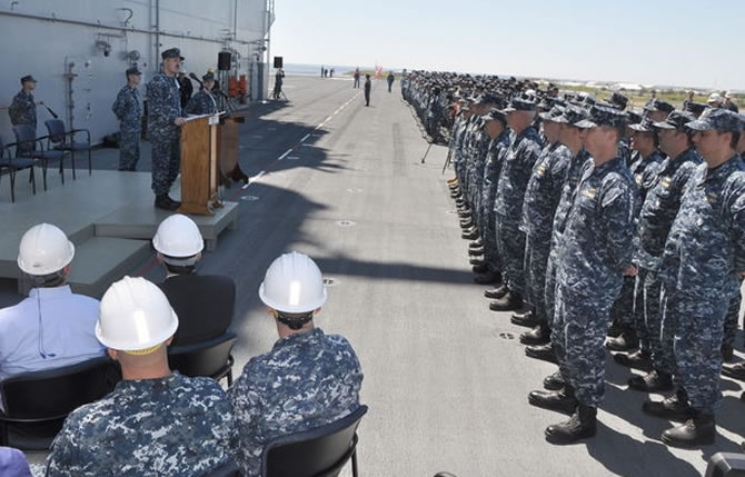 USS America, ABD Donanması'na teslim edildi galerisi resim 10