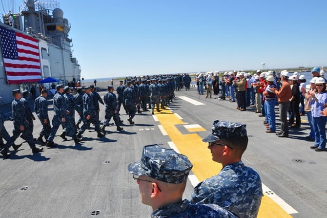 USS America, ABD Donanması'na teslim edildi galerisi resim 4