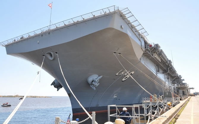 USS America, ABD Donanması'na teslim edildi galerisi resim 5