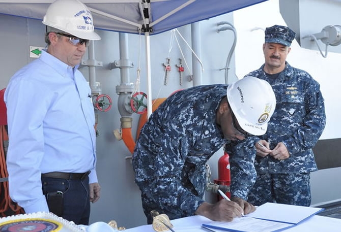 USS America, ABD Donanması'na teslim edildi galerisi resim 7