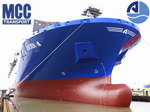 Arkas'a inşa edilen M/V FUNDA A ve M/V LUCIEN A, MCC Transport'a kiralandı