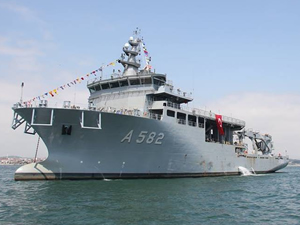TCG Alemdar, Deniz Kuvvetleri Komutanlığı'na teslim ediliyor