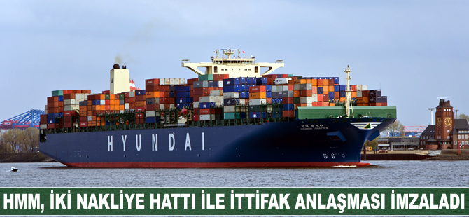 HMM, Asya'daki nakliye operasyonlarını büyütmek için iki nakliye hattı ile ittifak kuruyor