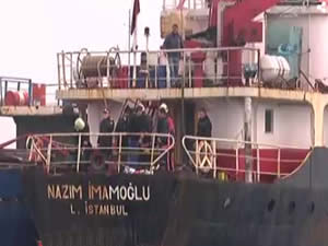 M/V Nazım Imamoglu adlı gemide yangın çıktı