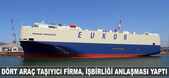 Dört araç taşıyıcı firma, işbirliği anlaşması yaptı