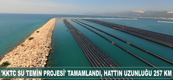 'KKTC Su Temin Projesi' tamamlandı