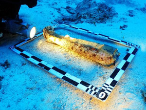 Deniz arkeologları, Bozburun'da tanrıça heykeli buldu