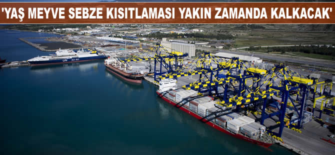 Rusya'nın yaş sebze ve meyve kısıtlaması yakın zamanda kalkacak