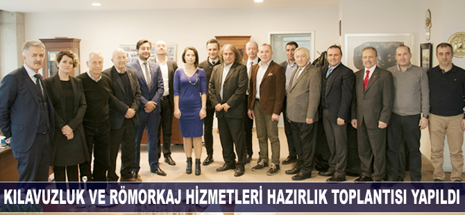 Kılavuzluk ve Römorkaj Hizmetleri Teknolojileri Hazırlık Toplantısı Sanmar ev sahipliğinde yapıldı