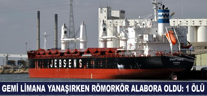 Japonya'da gemi limana yanaşırken römorkör alabora oldu: 1 kişi öldü