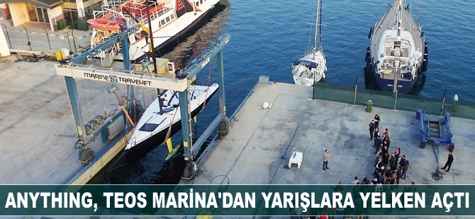 Anything, Teos Marina’dan yarışlara doğru yelken açtı
