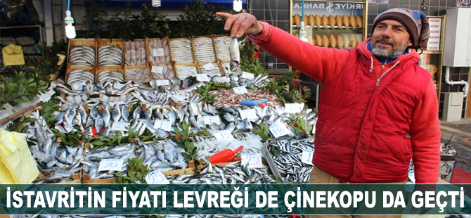 İstavritin fiyatı levreği de çinekopu da geçti