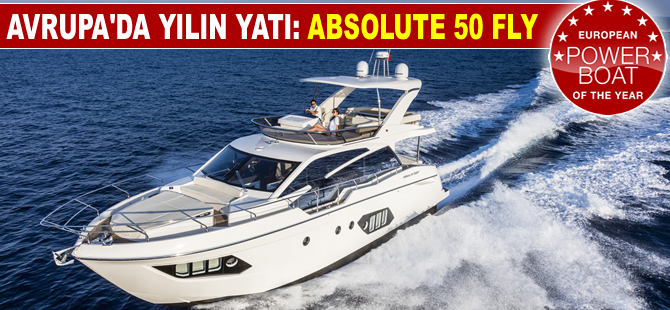 Avrupa'da Yılın Yatı Ödülü'nü "Absolute 50 Fly" aldı