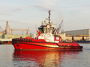 Sanmar, Boğaçay sınıfı römorkörü Batı Afrika'ya ihraç etti