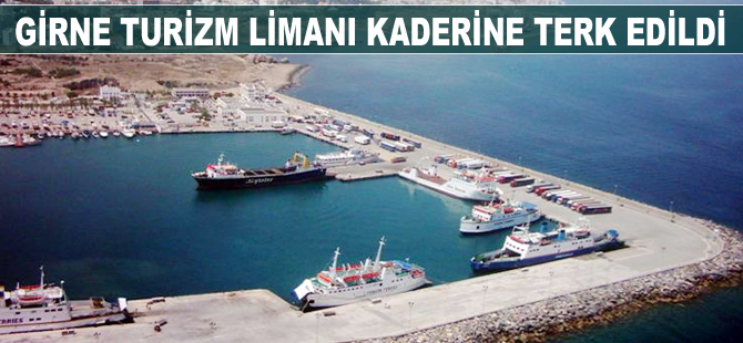 Girne Turizm Limanı kaderine terk edildi