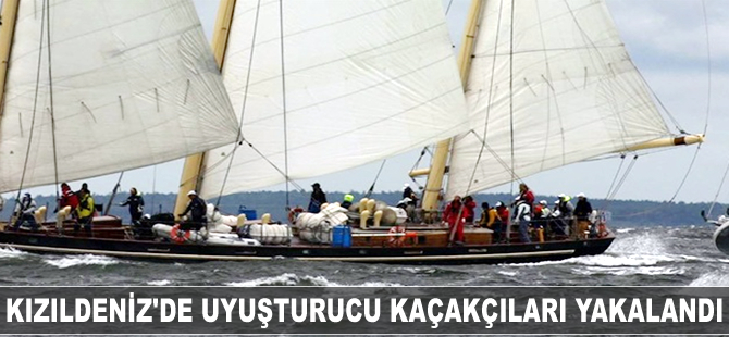 Kızıldeniz'de uyuşturucu kaçakçıları yakalandı