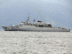 Brezilya Donanması'na ait Liberal Fırkateyni Mersin Limanı'na demirledi