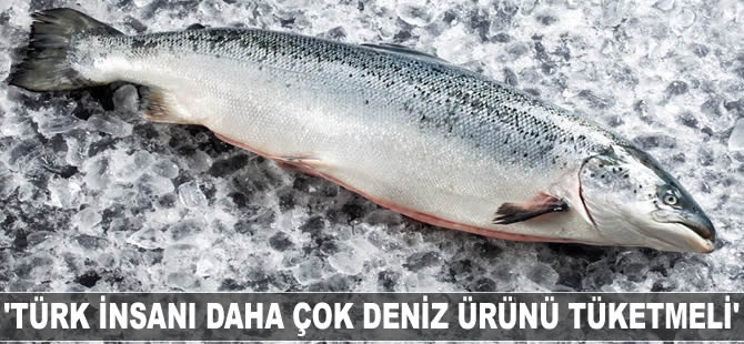 'Türk insanı daha çok deniz ürünü tüketmeli'