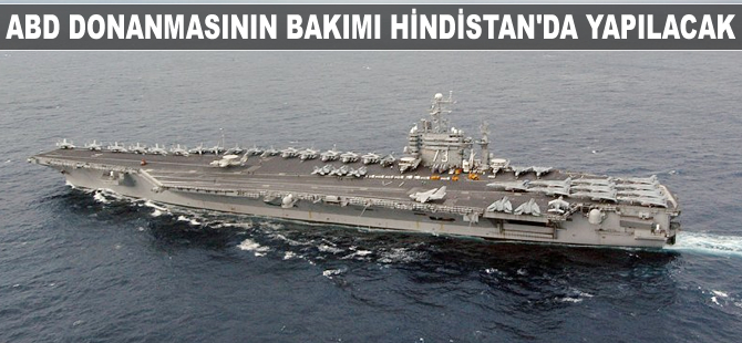 ABD donanmasının bakımı Hindistan'da yapılacak