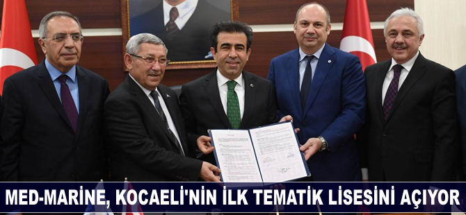 Med Marine, Kocaeli'nin ilk tematik lisesini açıyor
