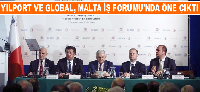 YILPORT Holding ve Global Liman İşletmeleri, Malta İş Forumu'nda öne çıktı