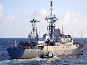 Rus askeri istihbarat gemisi ABD açıklarına demirledi