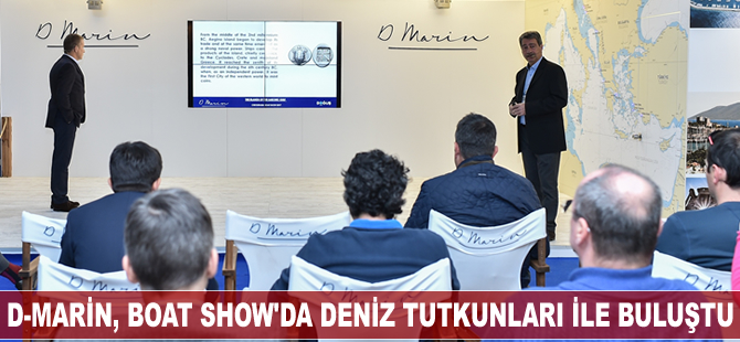 D-Marin, CNR Avrasya Boat Show'da deniz tutkunları ile buluştu