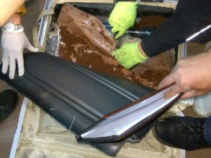 Ambarlı Limanı'na yanaşan gemide 62 kilo kokain ele geçirildi