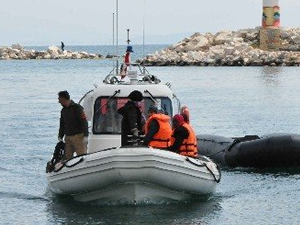 Çanakkale Ayvacık açıklarında 51 kaçak yakalandı