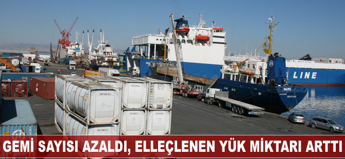 KKTC limanlarına gelen gemi sayısı azaldı, elleçlenen yük miktarı arttı