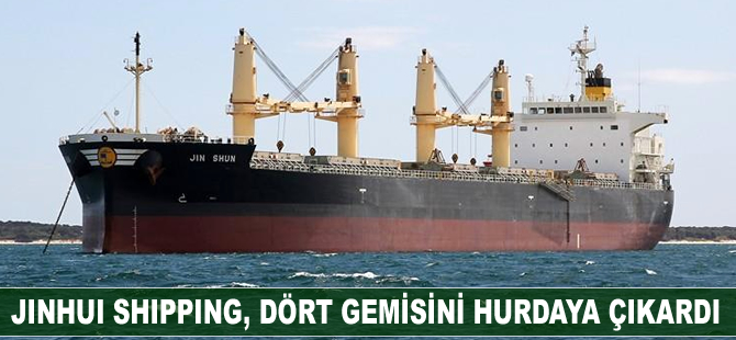 Hong Konglu Jinhui Shipping, kredi borçlarını ödemek için dört gemisini hurdaya çıkardı