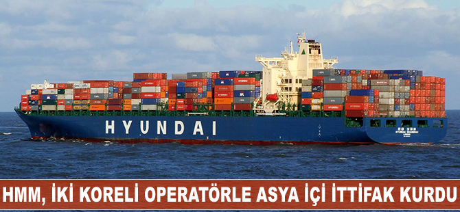 Hyundai, iki Güney Koreli konteyner operatörüyle Asya içi ittifak anlaşması yaptı