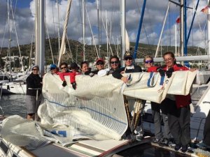 Kadın yelken takımı, gruplarında ikincilik elde etti