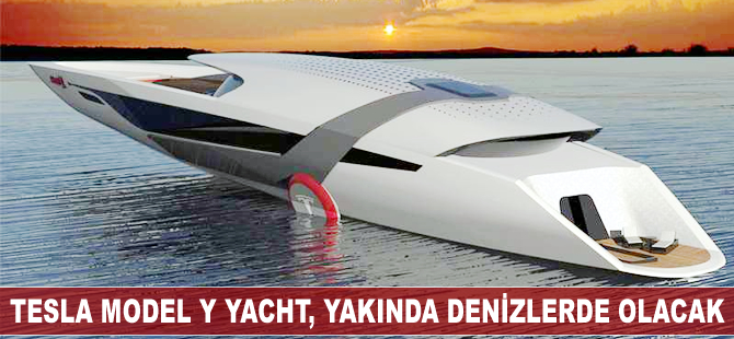 Çevre dostu tekne Tesla Model Y Yacht, yakında denizlerde olacak