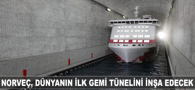 Norveç, dünyanın ilk gemi tünelini dağın altına inşa edecek