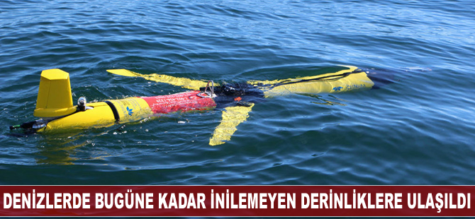 Denizlerde bugüne kadar inilemeyen derinliklere ulaşıldı