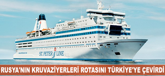 Rusya'nın kruvaziyerleri rotasını Türkiye'ye çevirdi