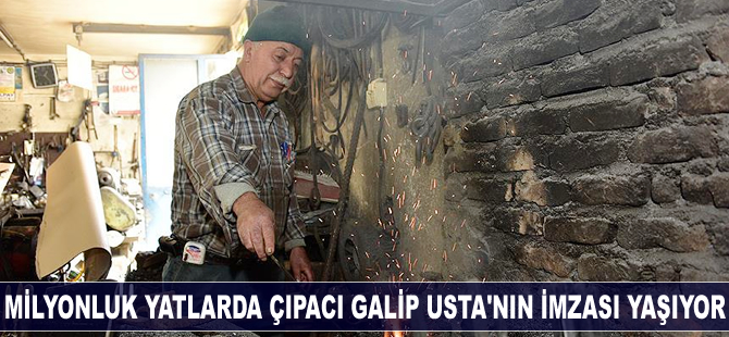 Milyonluk yatlarda Çıpacı Galip Usta'nın imzası yaşıyor