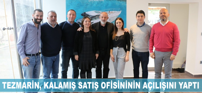 Tezmarin, Kalamış satış ofisinin açılışını yaptı