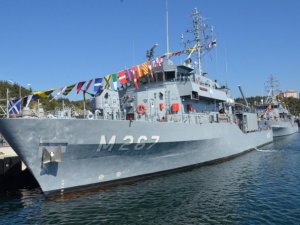 Erdek Mayın Filosu Komutanlığı vatandaşlara kapılarını açtı