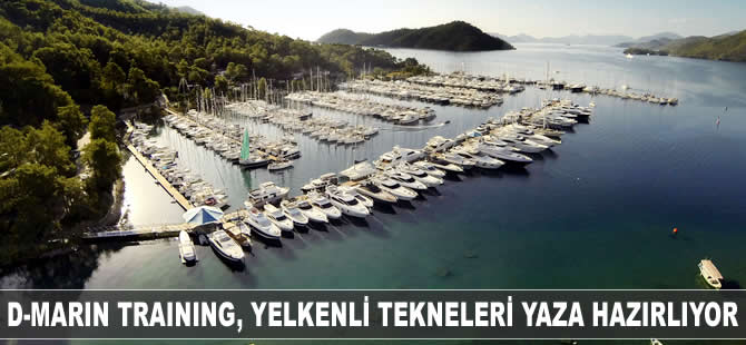 D-Marin Training, yelkenli tekneleri yaza hazırlıyor