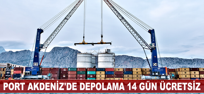 Port Akdeniz’de mermer ve doğaltaş 14 gün ücretsiz depolanacak