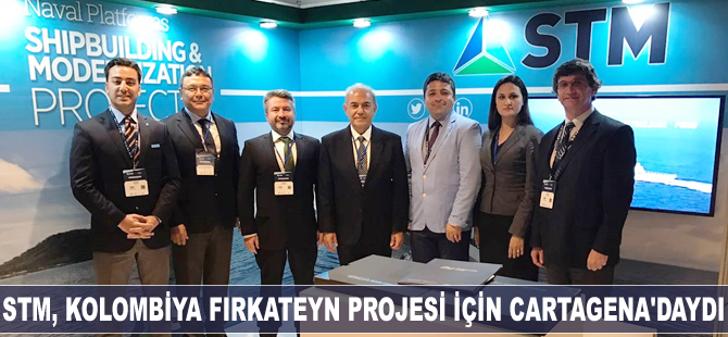 STM, Kolombiya Fırkateyn Projesi için Kolombiya Cartagena’daydı